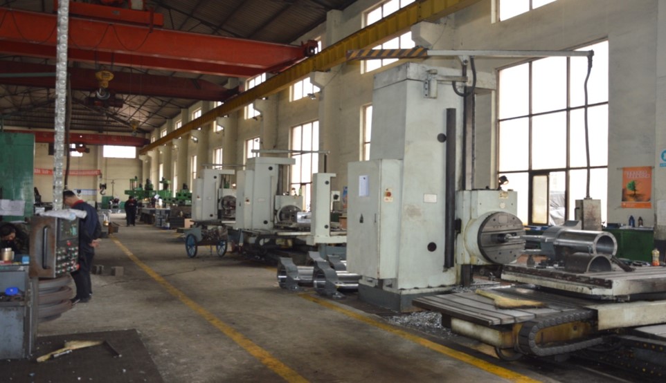 臥式鏜銑加工區(qū)